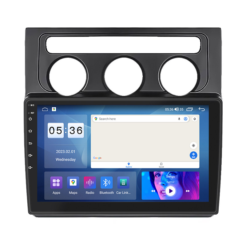 Штатна магнітола Lesko для Volkswagen Touran I 2003-2006 IPS 10" 2/32Gb CarPlay 4G Wi-Fi GPS Prime 4 шт.