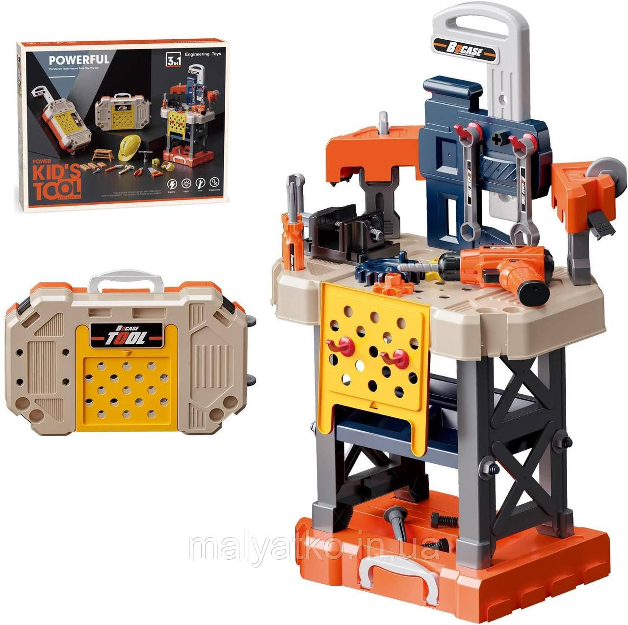 Набір дитячих інструментів на стійці "Power Kid's Tool" арт. 8802