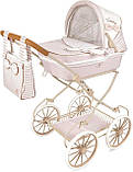 Коляска для ляльок DeCuevas Verona з сумочкою (розмір 80-42-в81см) 80078 Бежева, фото 2