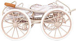 Коляска для ляльок DeCuevas Verona з сумочкою (розмір 80-42-в81см) 80078 Бежева, фото 4
