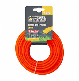 Жилка для тримера MASTERTOOL ЗІРКА 3,00 мм 15 м 19-1030