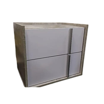 Тумба приліжкова Алекса прикроватні тумбочки приліжкові тумби в спальню біля ліжка з ДСП на 2 шухляди 550х505х400 мм, фото 2