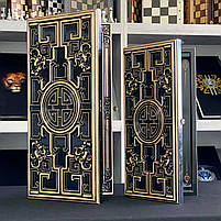 Нарди дерев'яні Лабіринт 60×28 см нарди довгі та нарди короткі, фото 8