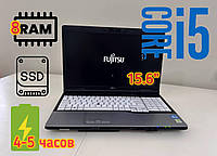 Ноутбук бу Fujitsu Lifebook E782 / 15.6''/ Intel Core i5 /8GB Ram 512 SSD ноутбук для офиса и учебы