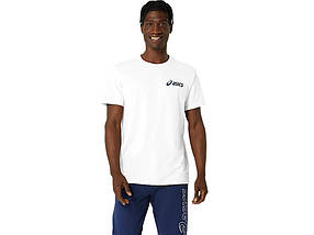 Футболка для бігу та спорту чоловіча Asics CHEST LOGO SS TEE 2031E659-100