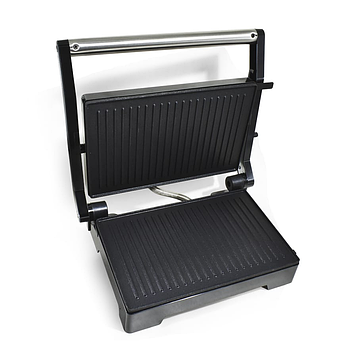 Електрогриль з антипригарним покриттям, потужність 1000Вт Розмір 28х30х11см