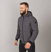 Куртки чоловічі демісезонні від виробника 50-68 графіт, фото 2