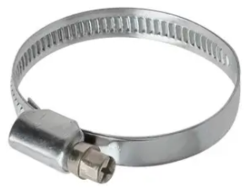 Хомут черв'ячний 100-120 мм оцинкований Germany-Тип ДК DKG-100-120, фото 1