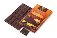 Шоколад "OLD Collection" ХКФ Гіркий з апельсиновими шматочками 62% 200 г (16) (98806)