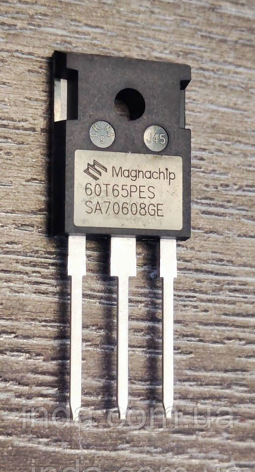 Транзистор 60T65PES Оригінал!!! 100A/60A, 650V, IGBT ( MBQ60T65PES.  ) , TO247 (650V,60A,535W)