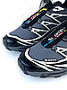 Чоловічі кросівки Salomon XT-6 Gore-Tex grey black взуття Саломон Гортекс сірі з чорним текстиль весна осінь, фото 8