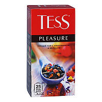 Чай TESS Pleasure Плежа чорн. 25*1,5г (24) (3722)