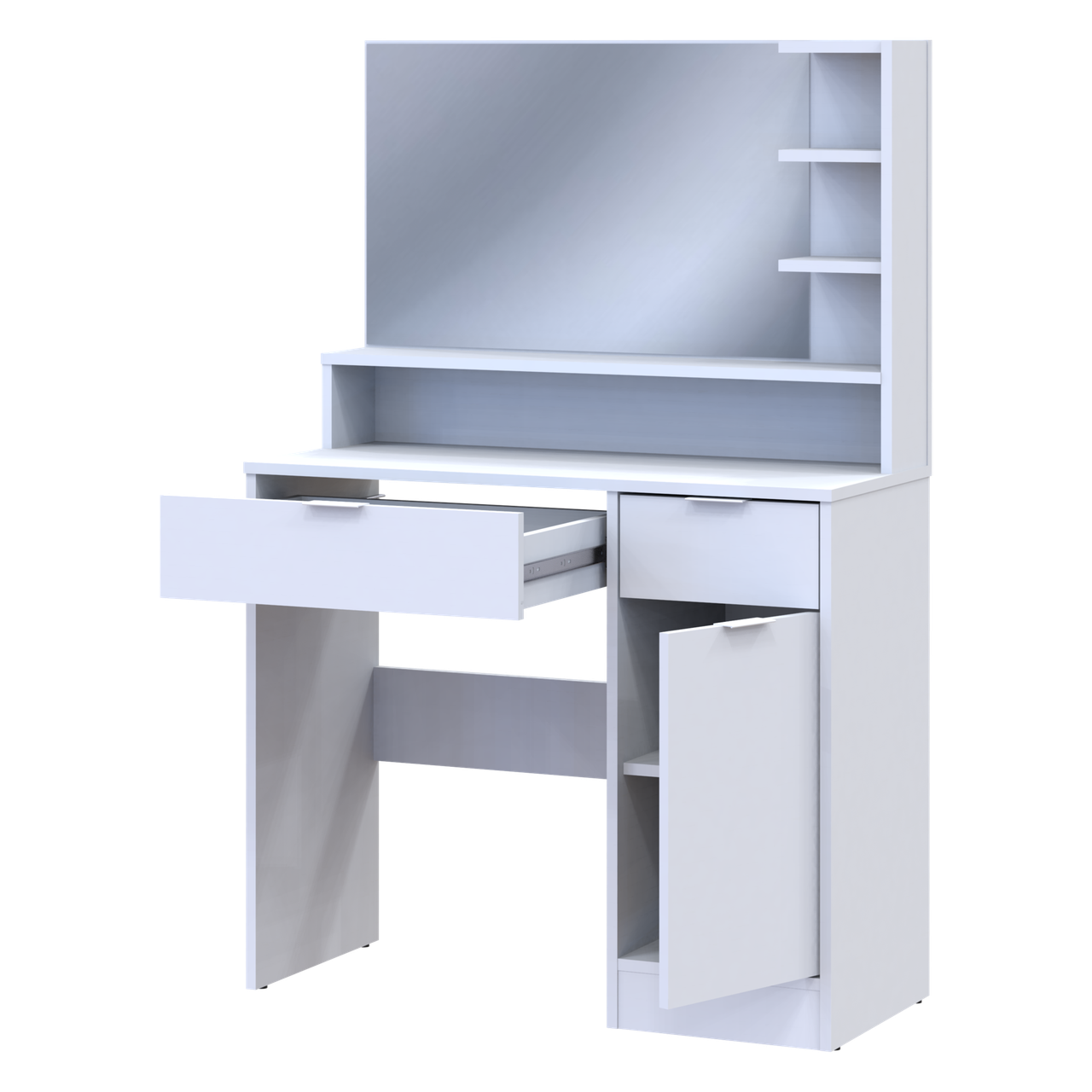 Туалетний столик Doros Естель Білий ДСП 90х38х135 (41516035), фото 1