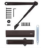 Дотягувач дверний RYOBI 2000 2055V BC STD з фіксуючими ножицями коричневий, фото 7