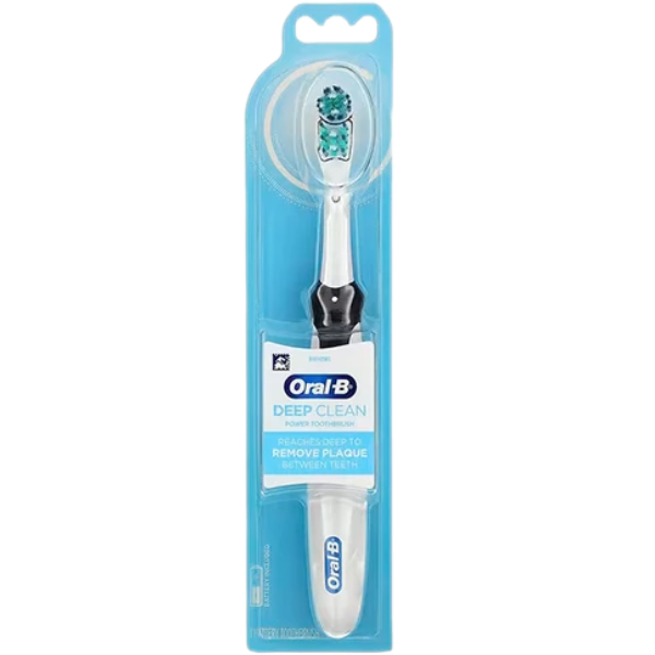 Електрична зубна щітка Oral-B B1010 Cross Action Deep Clean Black Для дорослих (1 нас.) (Живлення - Батарейки)