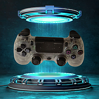 Бездротовий bluetooth джойстик DOUBLE motor vibration 4 для Sony PS4 -DS-2312-CWhite