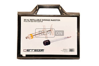 Наповнюваний шприц-інжектор для масел і присадок 20 мл і адаптер з муфтою під R134a IN1021.01