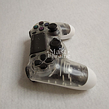 Бездротовий bluetooth джойстик DOUBLE motor vibration 4 для Sony PS4 -DS-2312-CWhite, фото 6