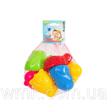 Іграшки для купання  2 (8 шт) 1262,  Бамсик