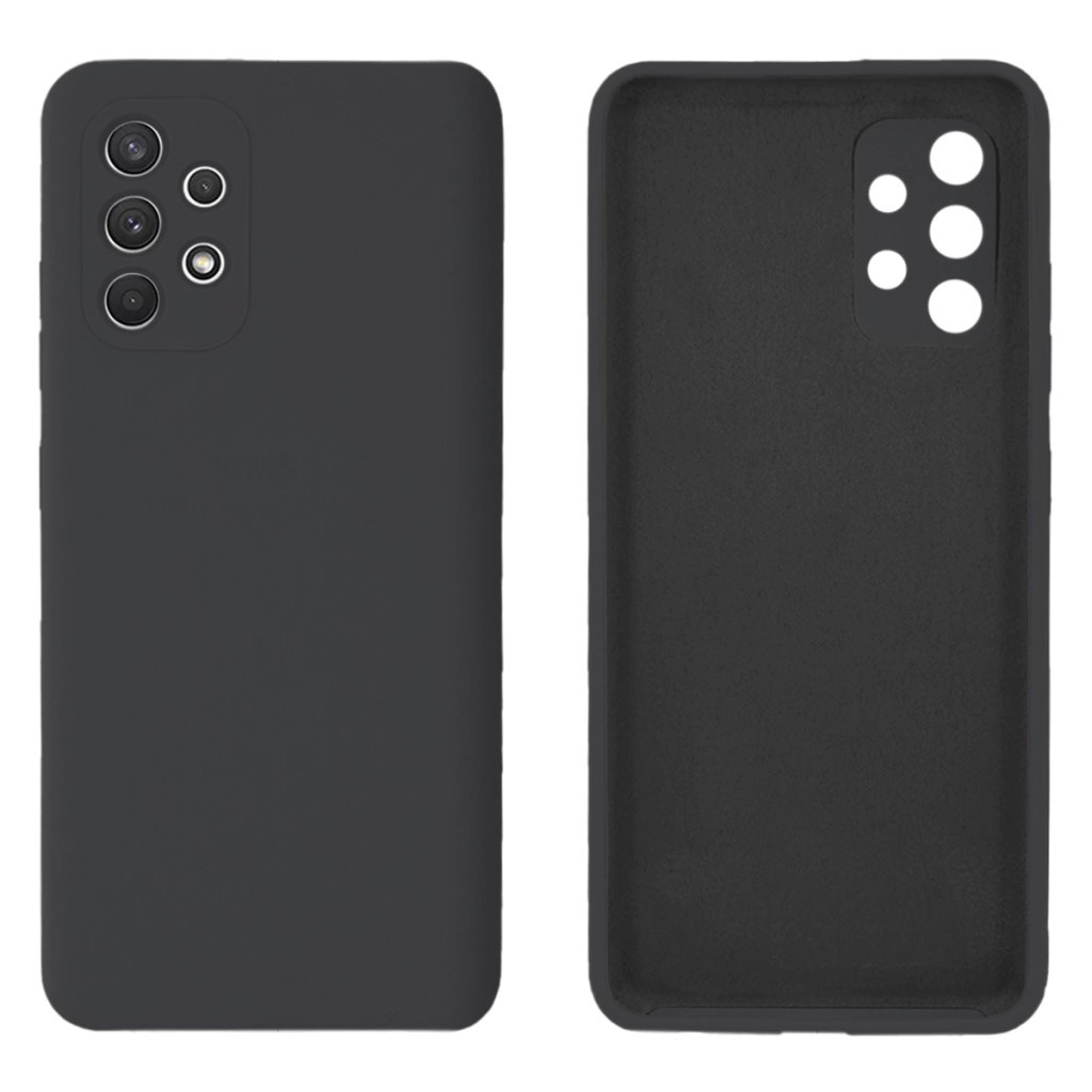Чохол Silicone case Camera Protective для Samsung A53 (05) темно-сірий Dark grey