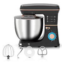 Міксер-тестомес планетарний Domotec R 6673 12 л, чорний