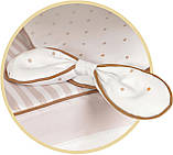 Коляска для ляльок DeCuevas Verona з сумочкою та парасолькою (розмір 90-40-в90см) 82078 Бежева, фото 5