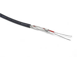Провід екранований мідний UL2547 2-жильний 0.3мм2/22AWG