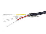 Провід екранований мідний UL2547 3-жильний 0.3мм2/22AWG, фото 4