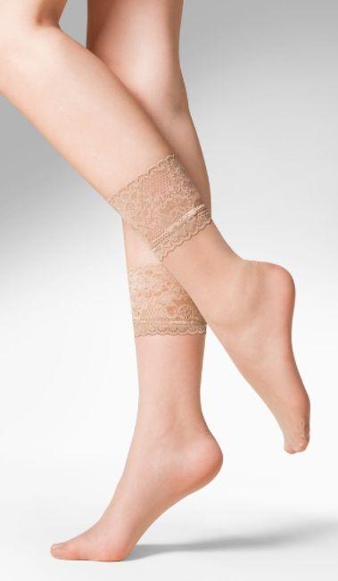 Жіночі гладкі шкарпетки жіночі Gabriella Kala beige one size
