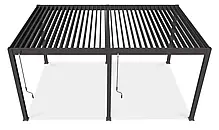 Прибудинкова пергола 3.6 x 5,3 м Gutroof Deluxe Антрацит, фото 4