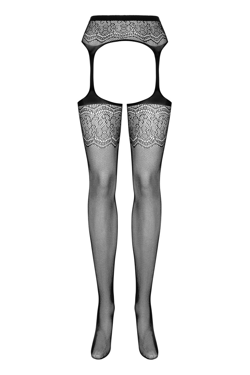 Панчохи з поясом Obsessive S207 S/M/L