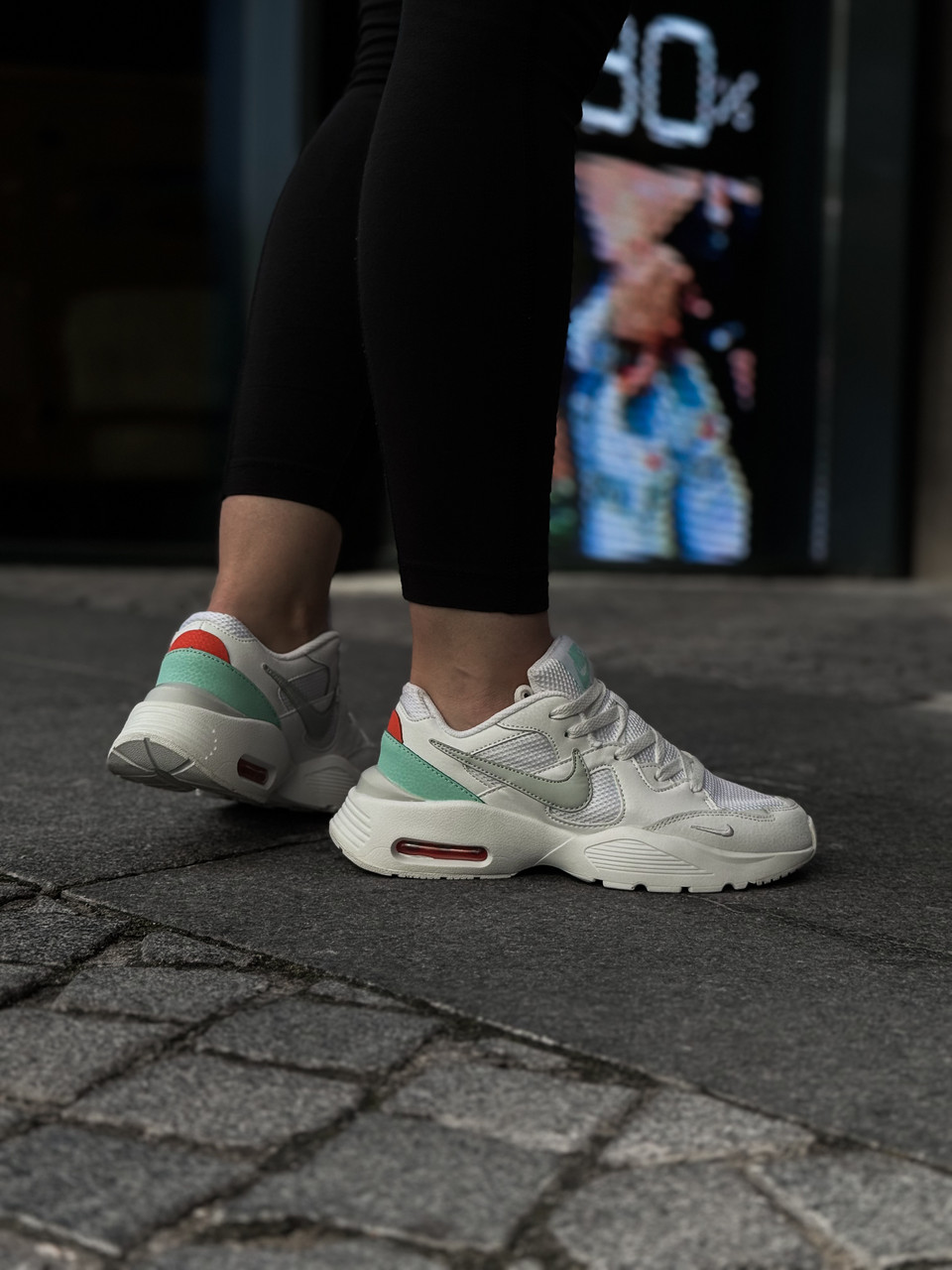 Кросівки жіночі Nike Wmns Air Max Fusion White/Pure Platinum / CJ1671-106 (Розміри:37,38,39), фото 1