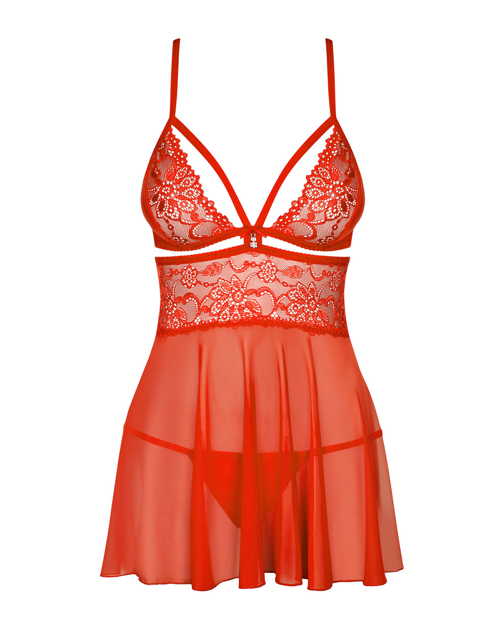Комплект obsessive 838-BAB-3 babydoll L/XL