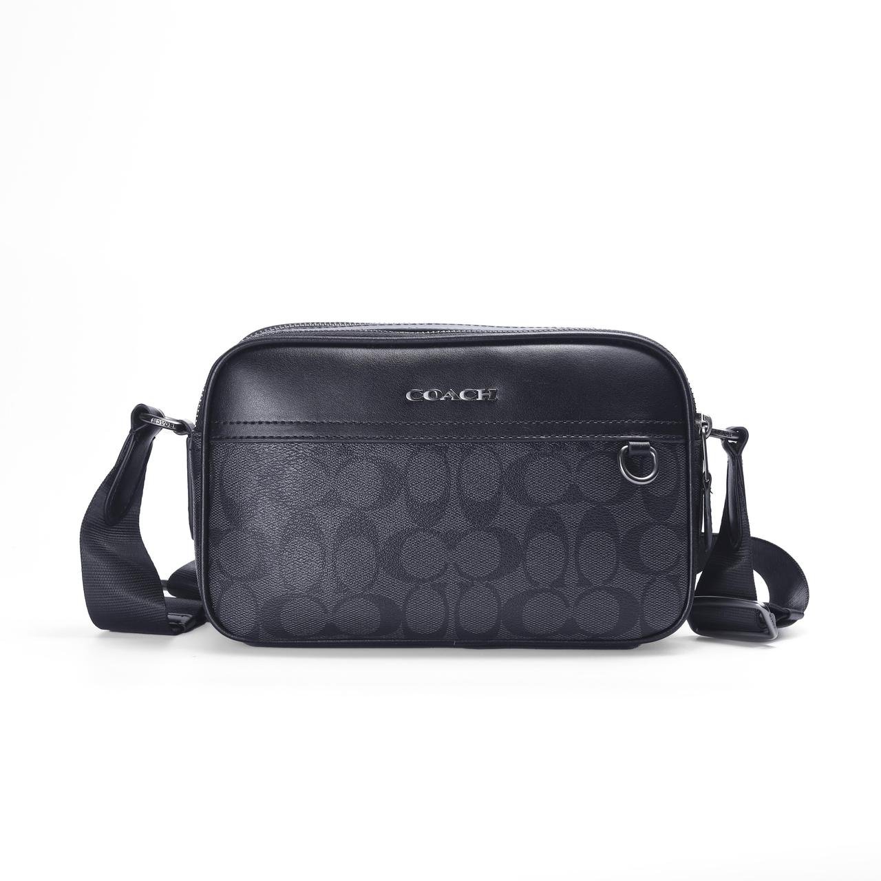 Сумка через плече Coach сумка шкіряна сумка на плечі сумка coach чоловіча