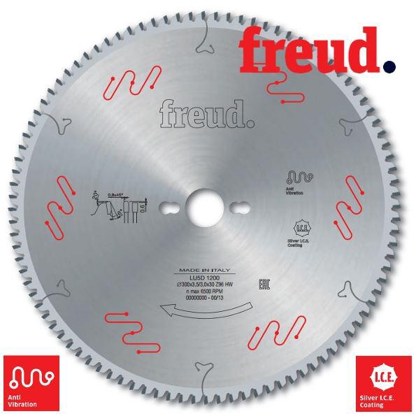 Freud LU5D 2700 Пила 420х3,5x3,0x30 z=120 кут -6 град. для пиляння профілів з алюмінію і ПВХ