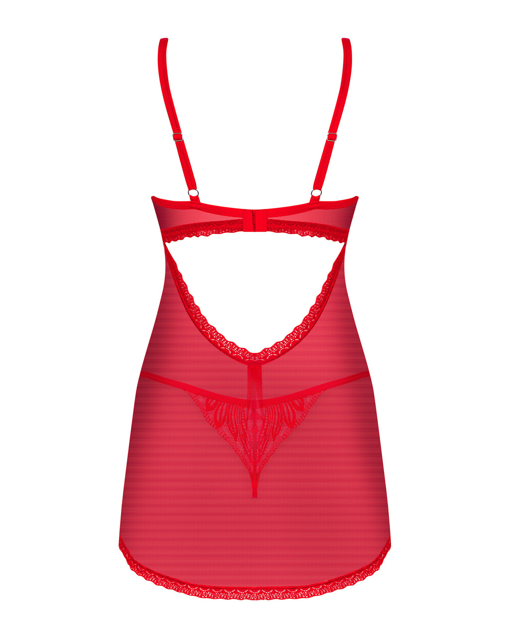 Комплект obsessive Chilisa babydoll XS/S