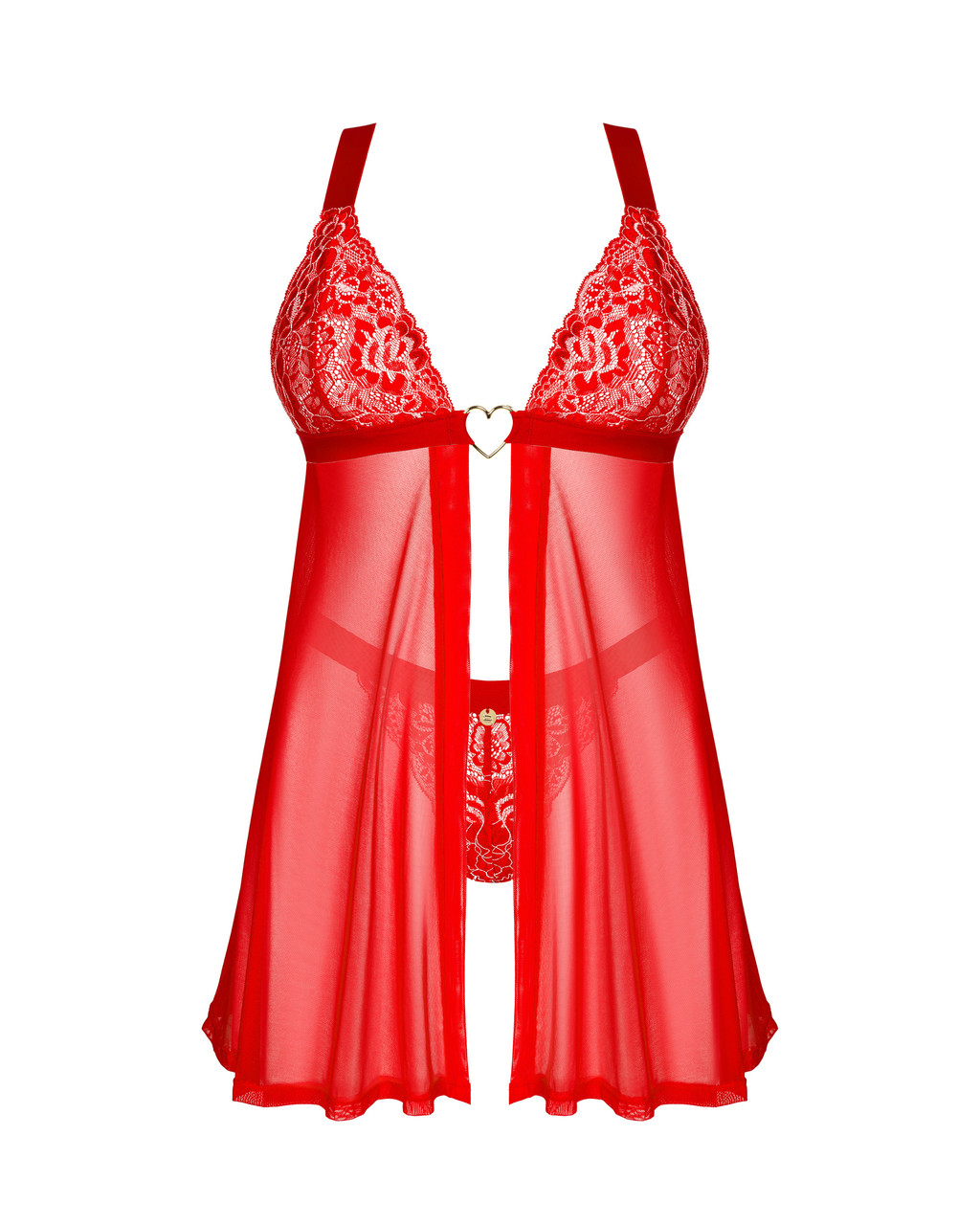 Комплект obsessive Elianes babydoll XS/S