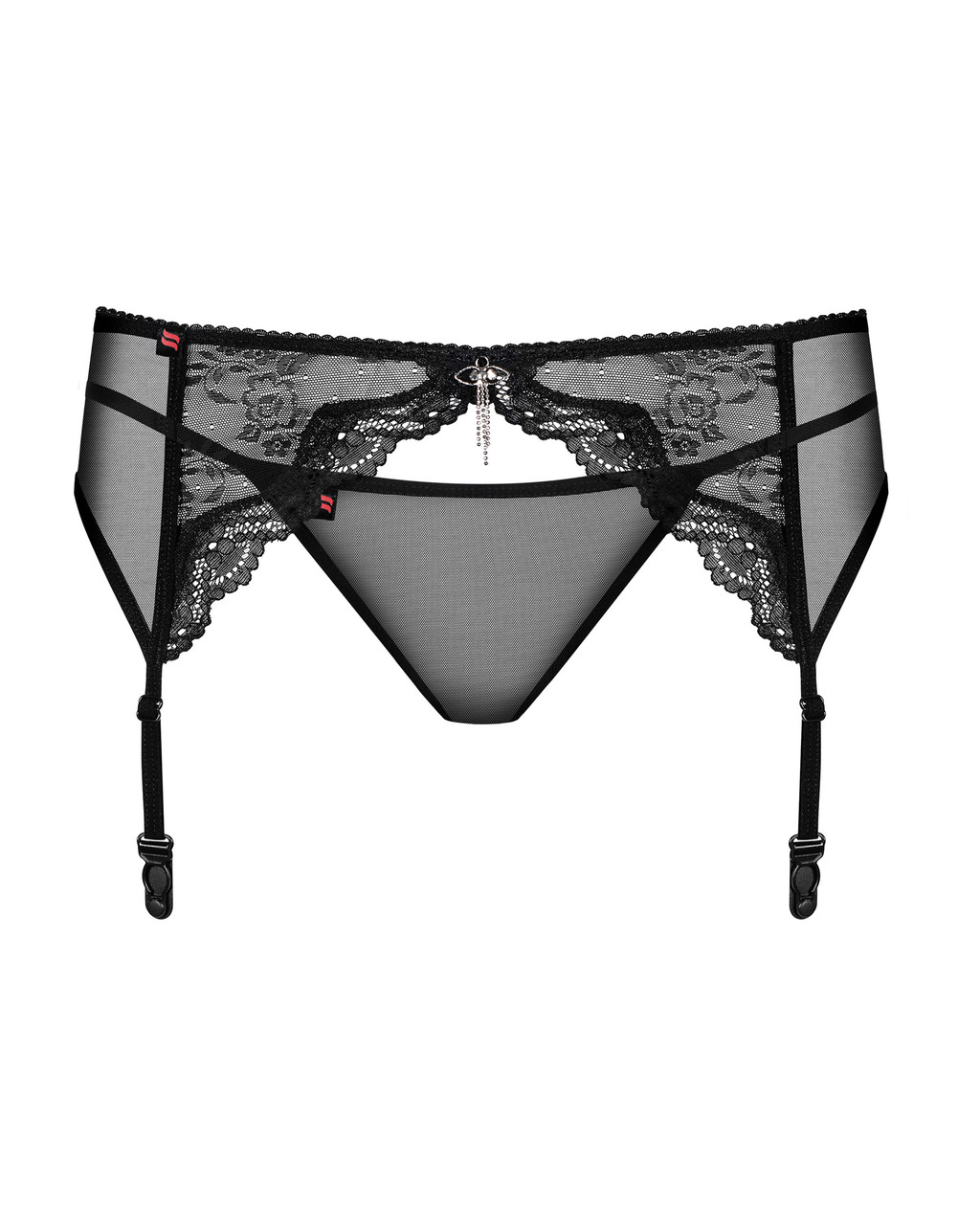 Пояс obsessive Charms зі стрінгами XXL