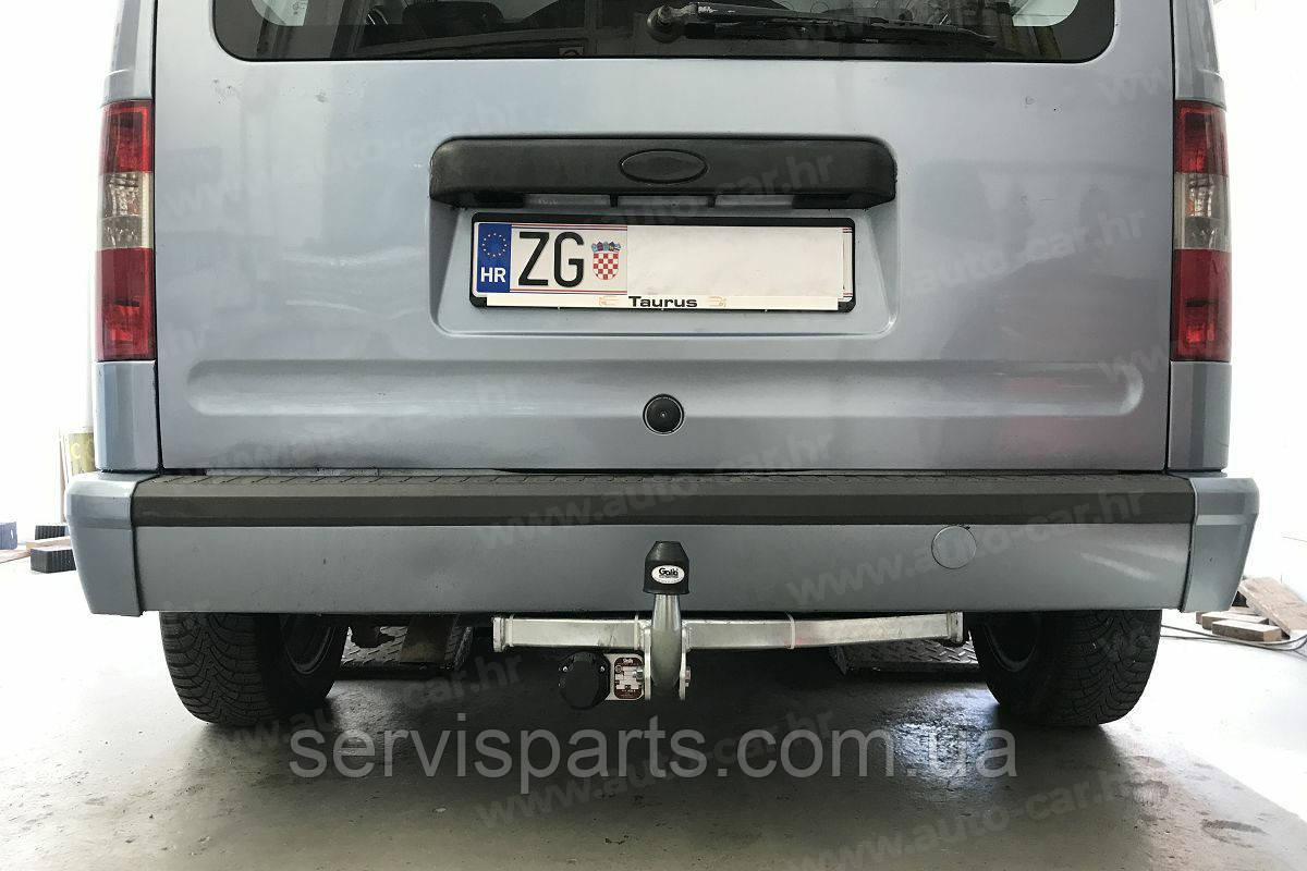 Фаркоп Ford Transit Connect 2002-2014 (Форд Транзит Конект) оцинкований