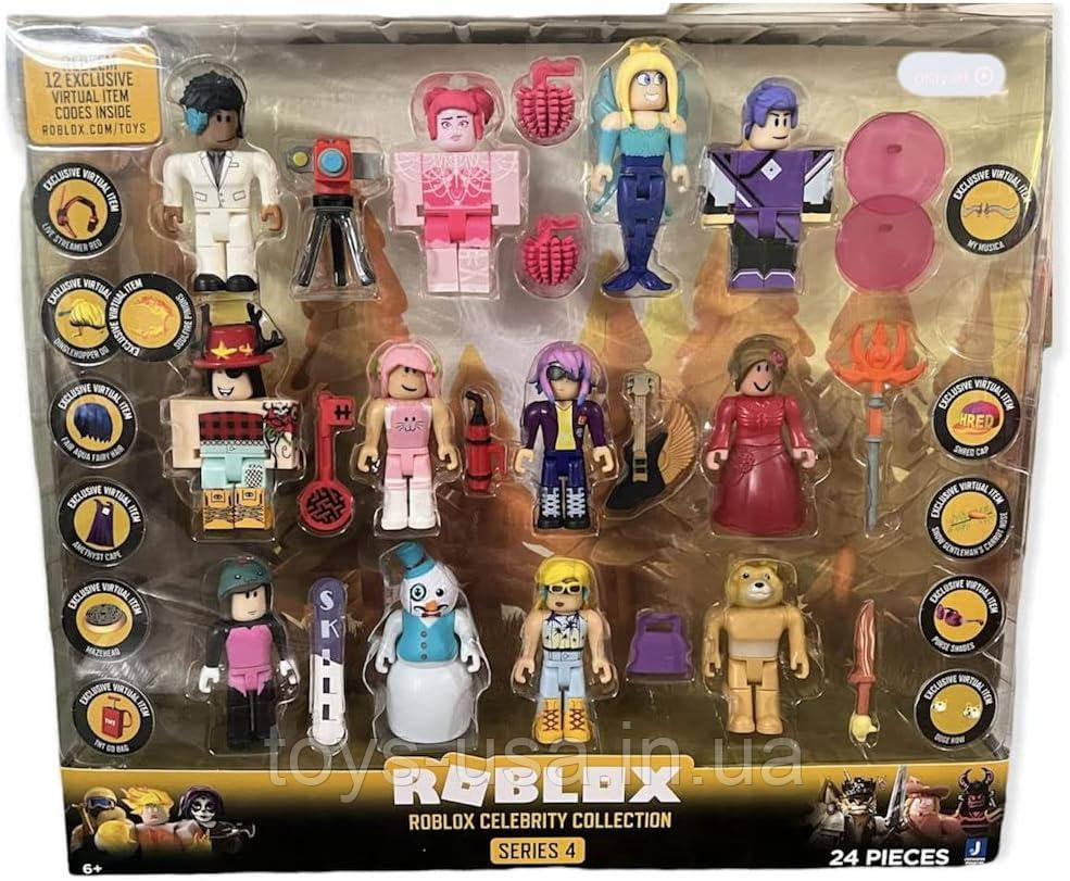 Набір фігурок 12шт Роблокс ROBLOX Celebrity Collection, фото 1