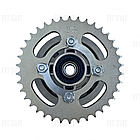 Демпфер із зіркою 38Т Shineray Intruder XY200-4, Forester XY150GY-17, фото 3