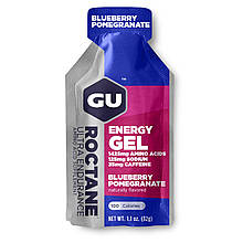 Енергетичний гель GU Energy ROCTANE Ultra Endurance Blueberry Pomegranate, 32 г (35 мг кофеїну)