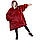 Плед із Капюшоном і Рукавами Huggle Ultra Plush Blanket Hoodie колір червоний, фото 5