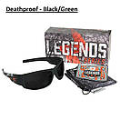 Балістичні тактичні окуляри Edge Legends Ballistic Sunglasses w/Vapor Shield Anti-Fog Coating HL616 Boneyard, фото 3