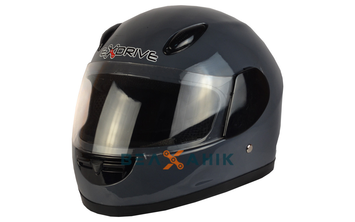 Шолом дитячий (інтеграл) ExDrive EX-203 сірий [M]
