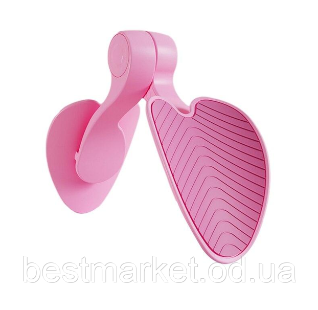 Домашній тренажер для стегон Пристрій зміцнення м'язів таза Pelvical floor trainer Pink
