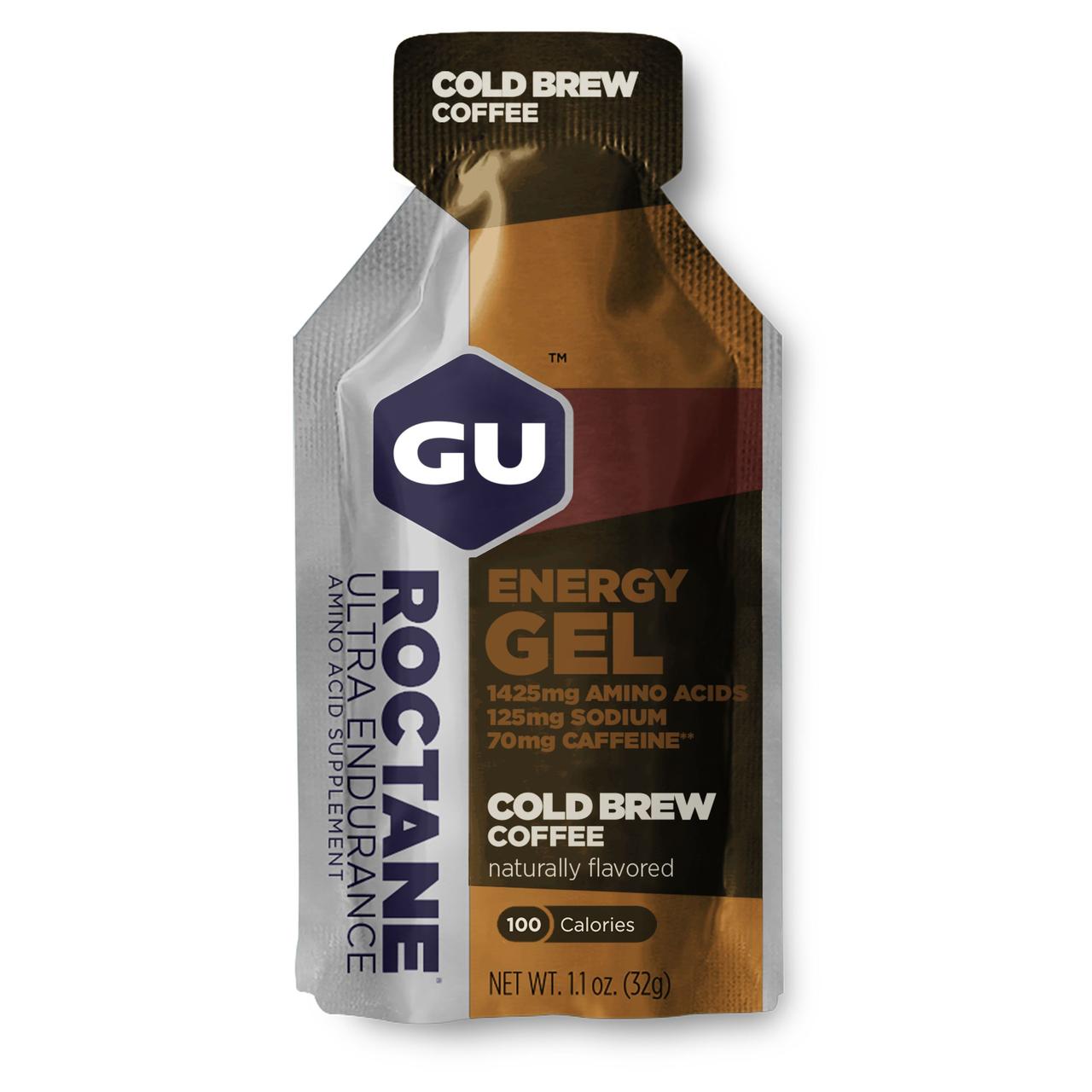 Енергетичний гель GU Energy ROCTANE Ultra Endurance Cold Brew Coffee, 32 г (70 мг кофеїну)