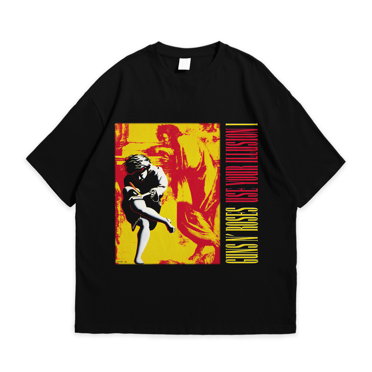 Футболка з принтом Guns N' Roses Use Your Illusion I L Чорний
