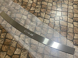 Накладка на бампер з загином Mazda CX-5 з 2017 р.