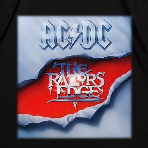 Футболка з принтом ACDC The Razors Edge M Чорний, фото 3